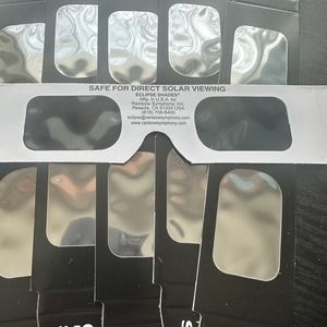 200 Qty REAL Rainbow Symphony Solar Eclipse Shades safety Glasses ISO CE Made I…